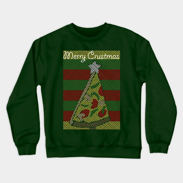 Merry Crustmas Crewneck Sweatshirt by lorrainehoffman88